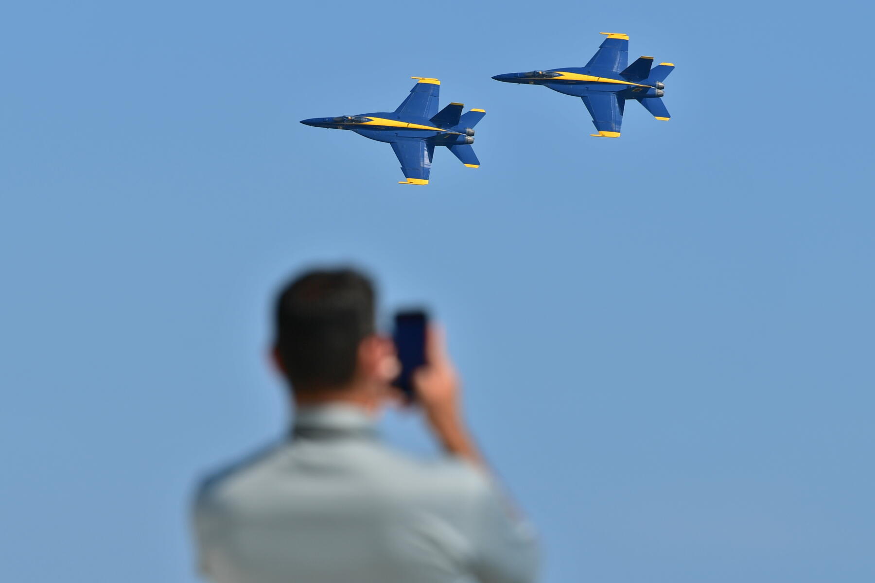 Blue Angels in the Chicago Air and Water Show