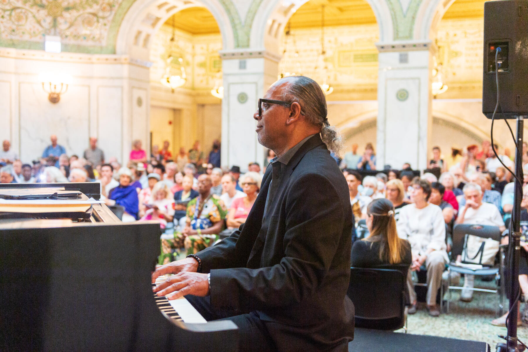Chicago Jazz Festival performance at the Chicago Cultural Center