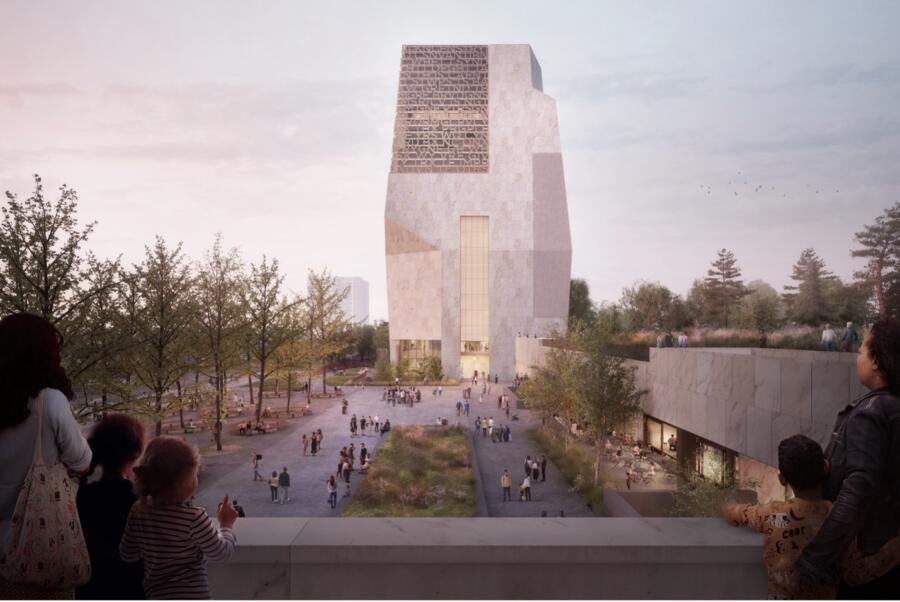 A rendering of the Obama Presidential Center